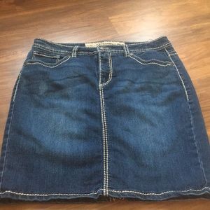 Nine West Jean Skirt